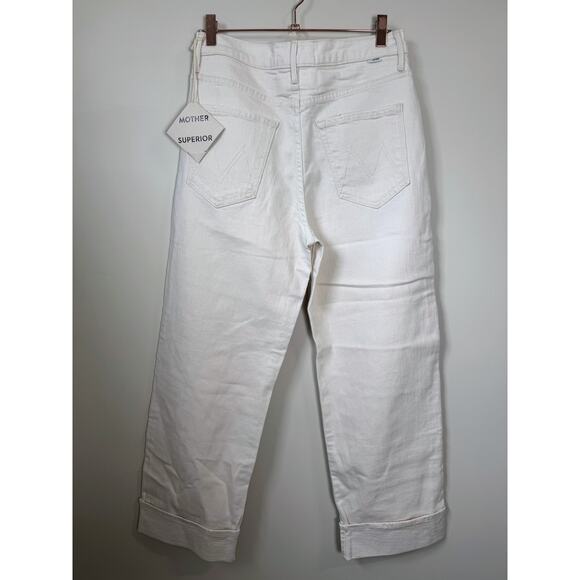 NEW NWT MOTHER Spitfire Ankle Cuff Jean in Act Natural Size 27 - Picture 5 of 6